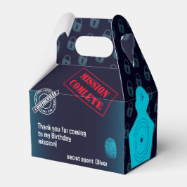 Secret agent detektiv Spy Mystoppi Party Presentaskar