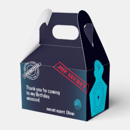 Secret agent detektiv Spy Mystoppi Party Presentaskar