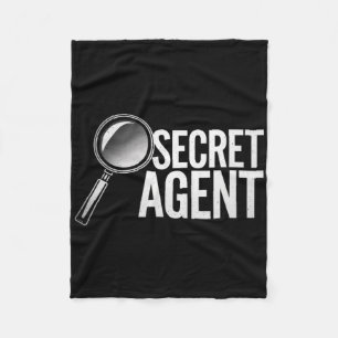 Secret Agent - Secret Agent Costume Inspection Spy Fleecefilt