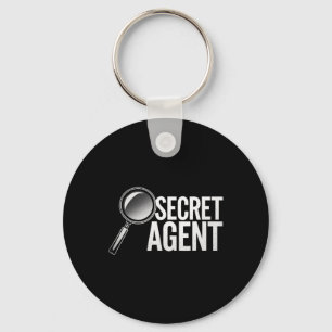 Secret Agent - Secret Agent Costume Inspection Spy Nyckelring