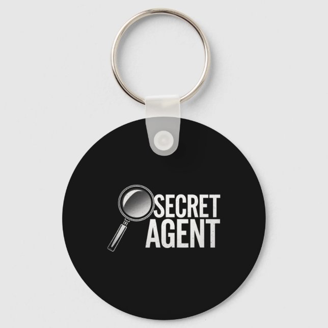 Secret Agent - Secret Agent Costume Inspection Spy Nyckelring (Framsida)