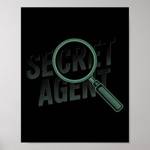 Secret Agent - Secret Agent Costume Inspection Spy Poster