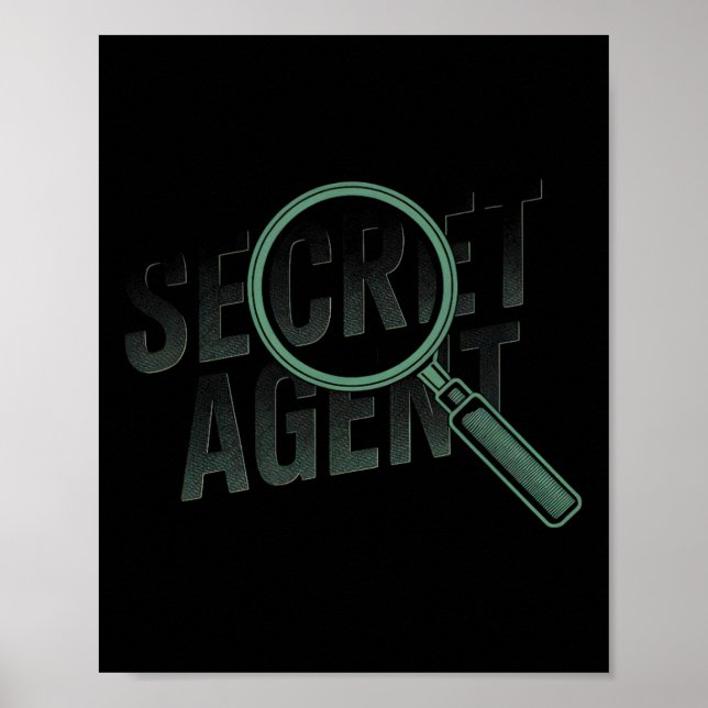 Secret Agent - Secret Agent Costume Inspection Spy Poster (Framsidan)