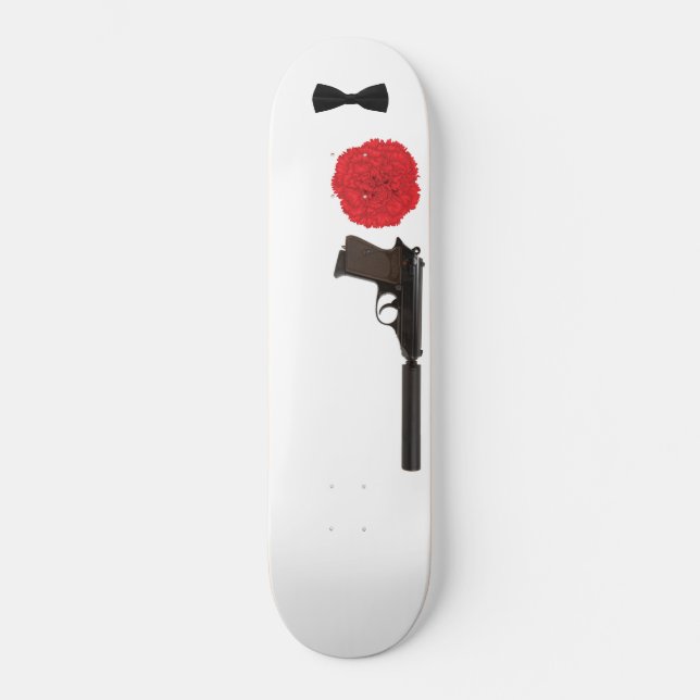 Secret Agent Skateboard Bräda 19,5 Cm (Framsida)