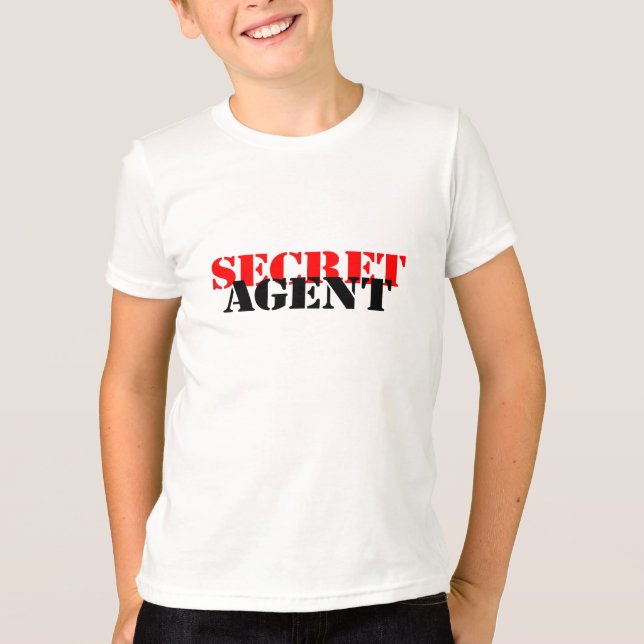 Secret Agent Tee Shirt (Framsida)