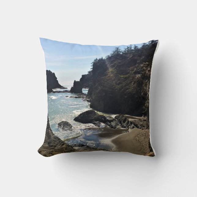 Secret Beach, Samuel H. Boardman, Oregon Kudde (Framsida)