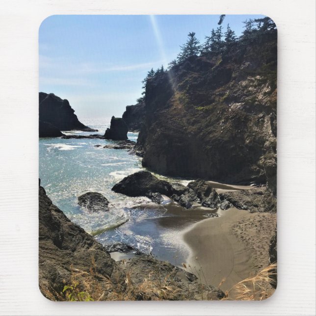 Secret Beach, Samuel H. Boardman, Oregon Musmatta (Framsidan)