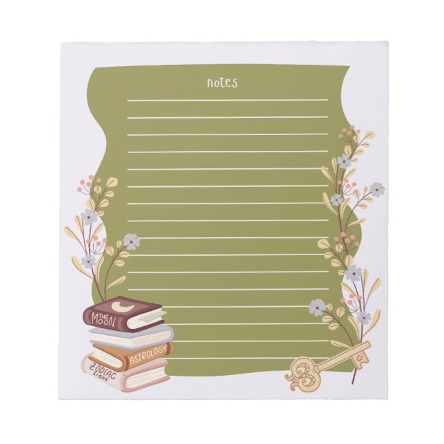 Secret Bibliotek Anteckningsblock (Framsida)