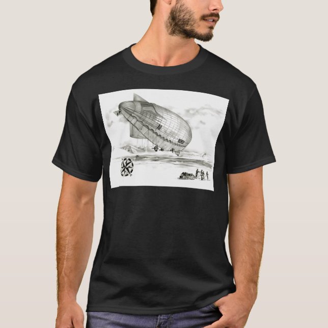 Secret Diary Of Roald Amundsen. T Shirt (Framsida)