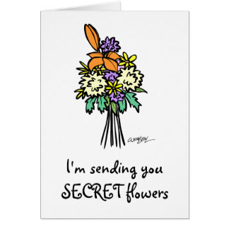 Secret Flowers Hälsningskort