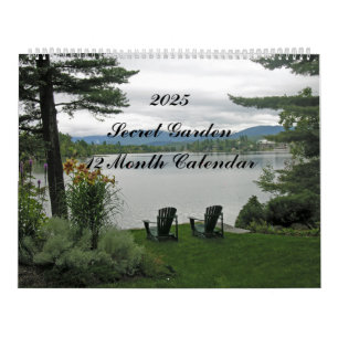 Secret Garden 12 månaders blomkalender Kalender