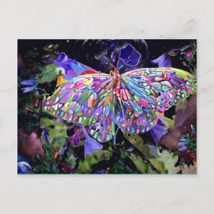 Secret Garden Butterfly Vykort