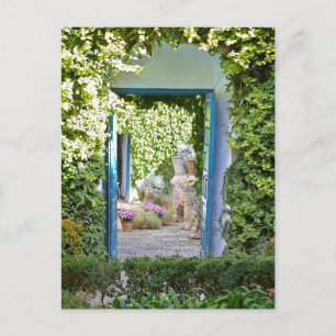 Secret Garden Door Vykort