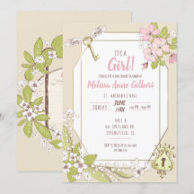Secret Garden Girl Baby Shower