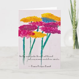 Secret Garden Greeting Card 3 Kort