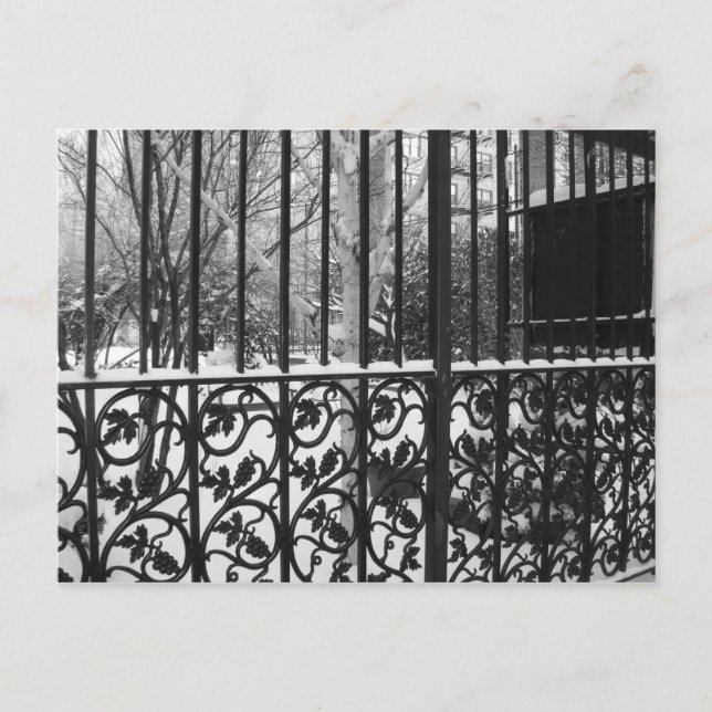 Secret Garden Upper Väster Side New York City NYC Vykort (Framsida)