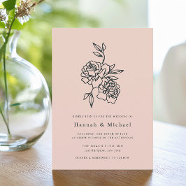 Secret Garden Wedding-inbjudan | Inbjudningar