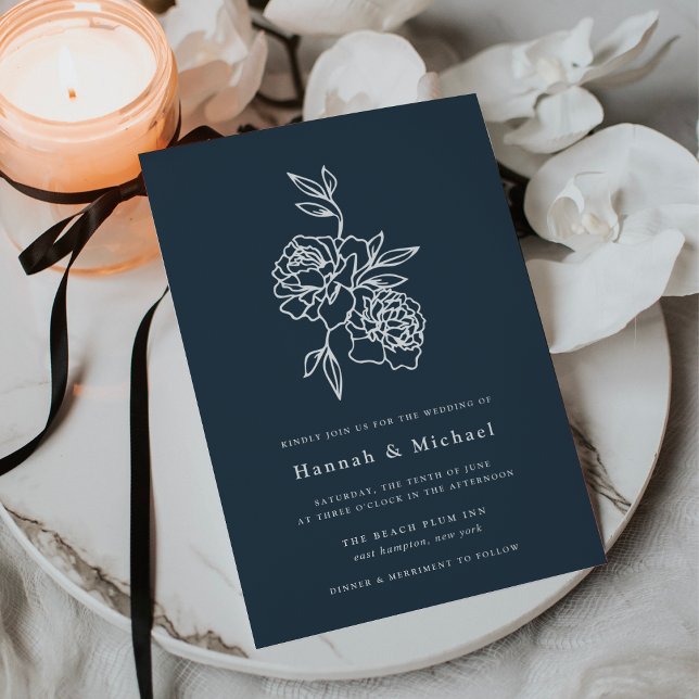 Secret Garden Wedding-inbjudan | Tunga Inbjudningar (Skapare uppladdad)