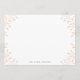 Secret Garden Wedding Stationery -  Anteckningskort