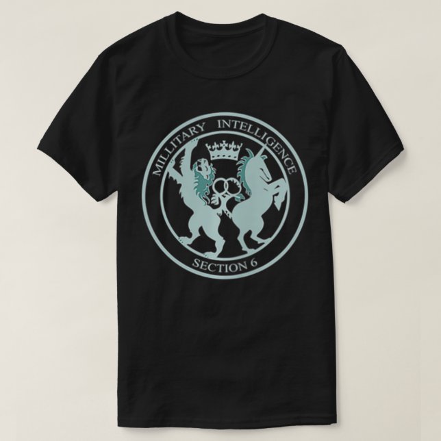 Secret Intelligence Service SYRRAN MI6 UK Spy Agen T Shirt (Design framsida)