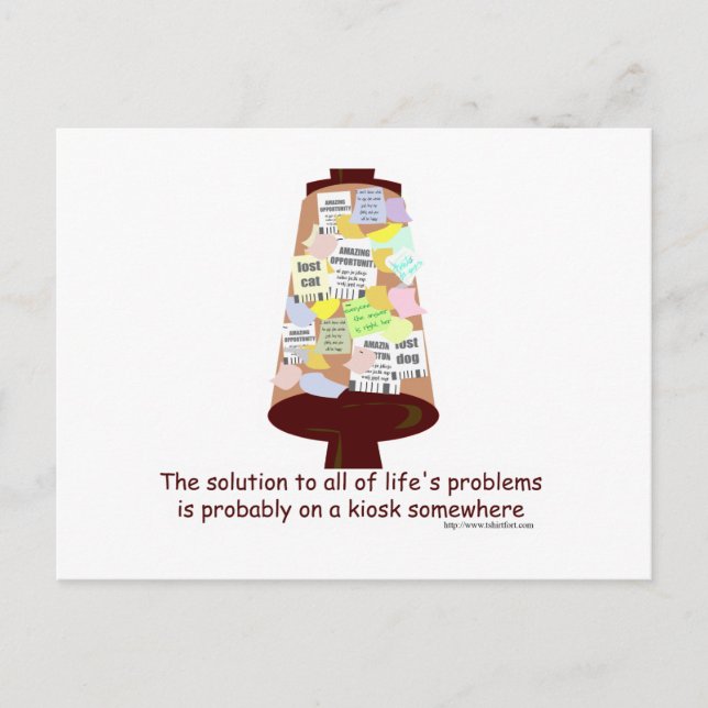 Secret Kiosk Vykort (Framsida)