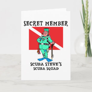 Secret Member SCUBA Steve Kort