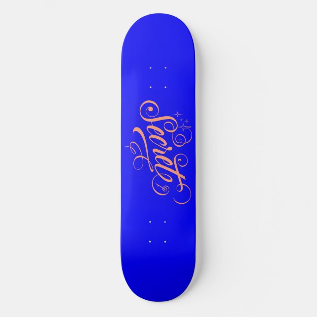 Secret - mini skateboard bräda 18,5 cm (Framsida)