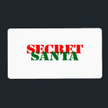 Secret Santa Fraktsedel<br><div class="desc">Secret Santa</div>
