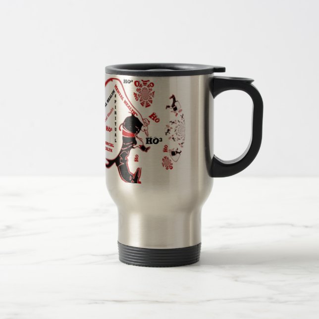 Secret Santa Gift - välstånd och välstånd Resemugg (Höger)