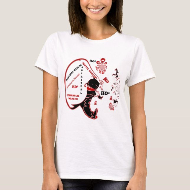 Secret Santa Gift - välstånd och välstånd Tee Shirt (Framsida)