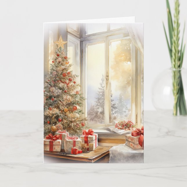 Secret Santa God jul Kort (Framsida)