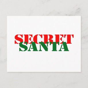 Secret Santa Helg Vykort