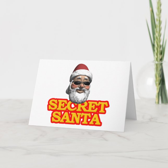 Secret Santa Helgkort (Framsida)