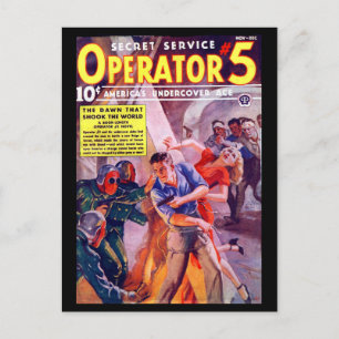 Secret Service Operator 5 - nov-dec 1938a_Pulp Art Vykort