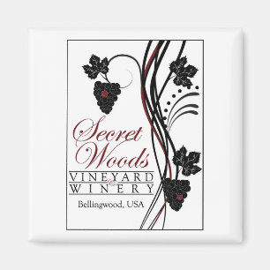 Secret Skogen Magnet
