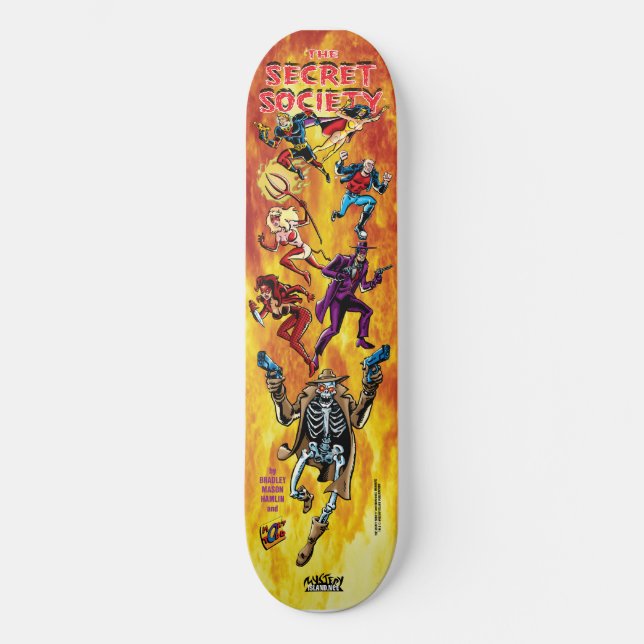 Secret Society Skateboard (Framsida)
