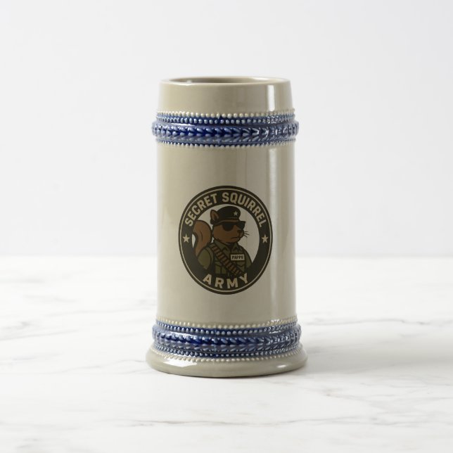 Secret Squirrel Army Stein Sejdel (Center)