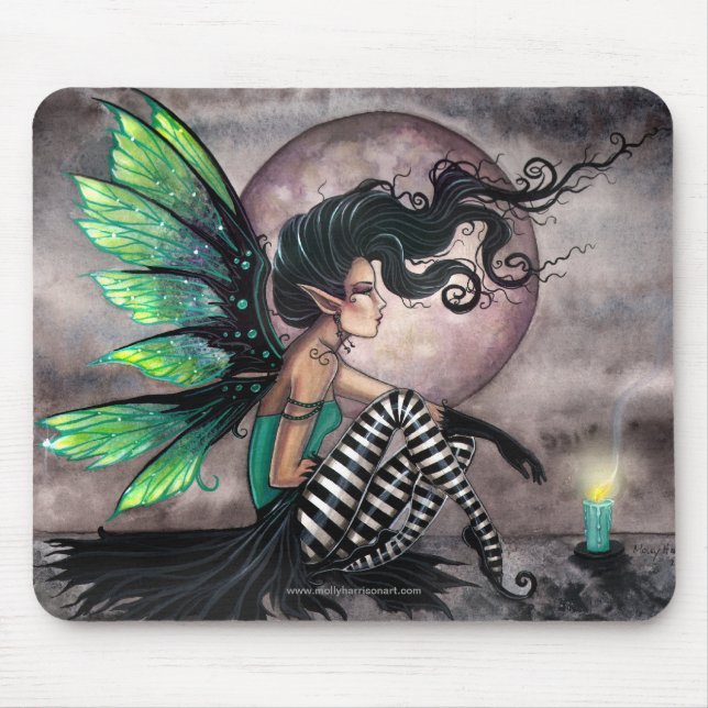 Secret Ställe Gothic Fairy Mousepad Musmatta (Framsidan)
