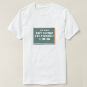 Secret to Life #27 (slutexamen) - En MisterP-shirt T Shirt
