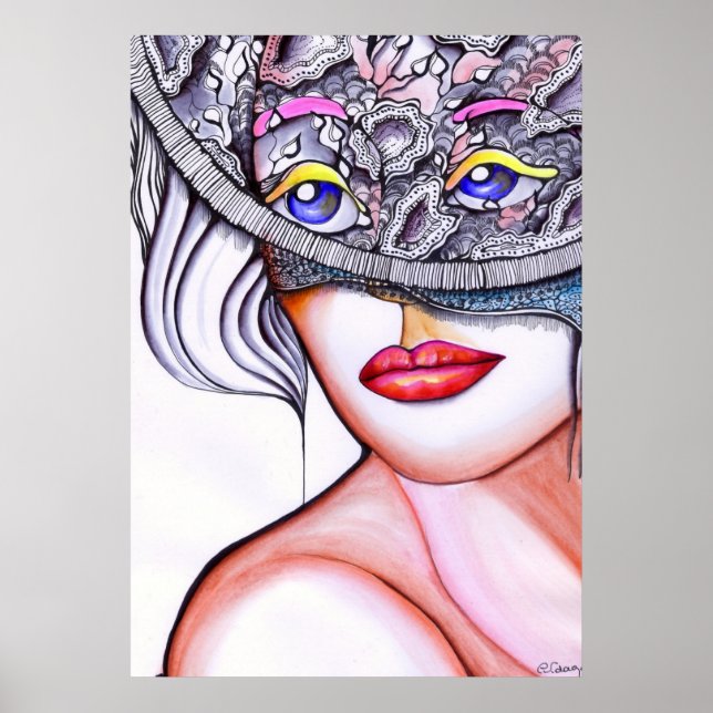 Secret Veil Poster (Framsidan)