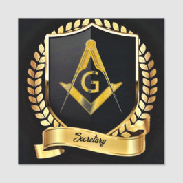 Secretary Namn bricka Namnbricka