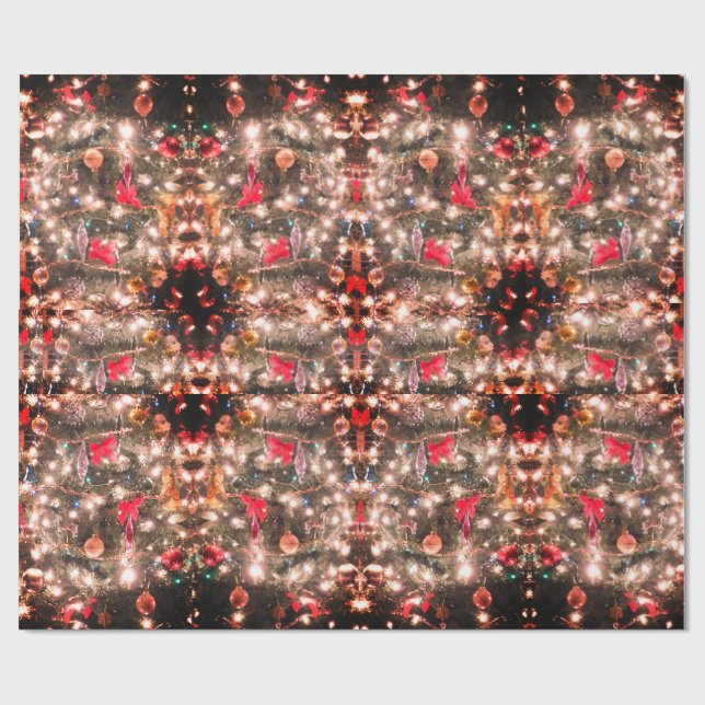 Secrete Santa Wrap Wrapping Papper 9a Presentpapper (Platt)
