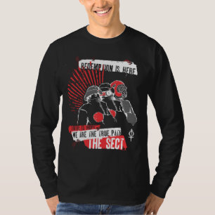 SECT ++ Befrielselångärmad Tee Shirt