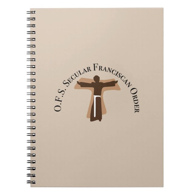 Secular Franciscan - bärbar dator Anteckningsbok (Framsidan)
