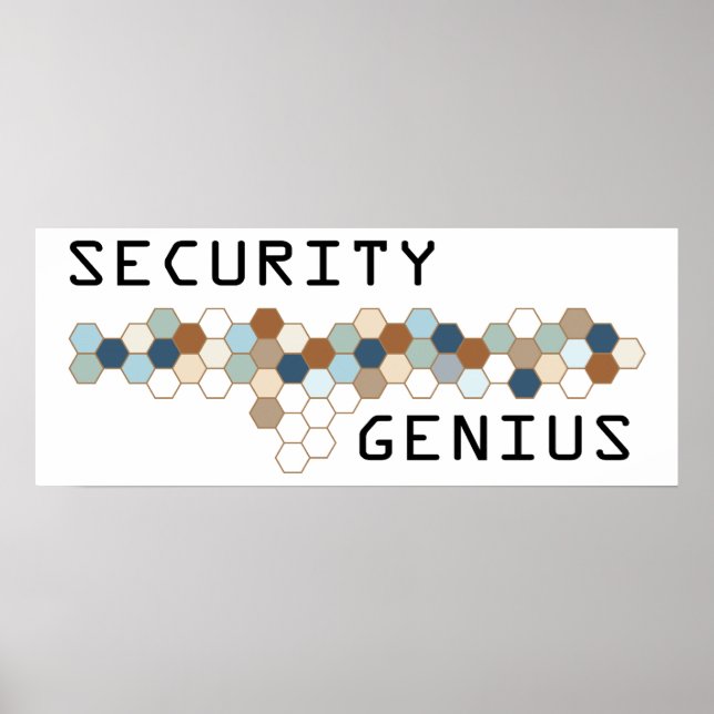 Security Genius Poster (Framsidan)