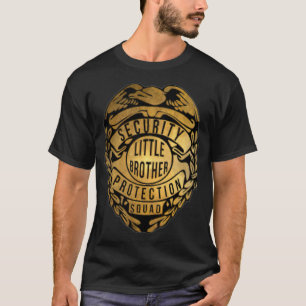 Security Little Brother Protection Squad Big bff c T Shirt