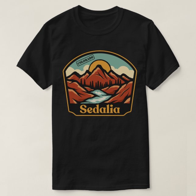 Sedalia, Colorado T Shirt (Design framsida)