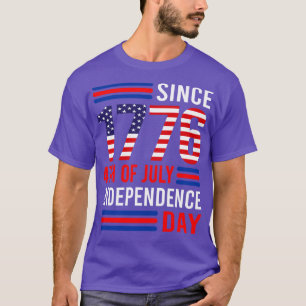 Sedan 1776, fjärde juli i Independence day T Shirt