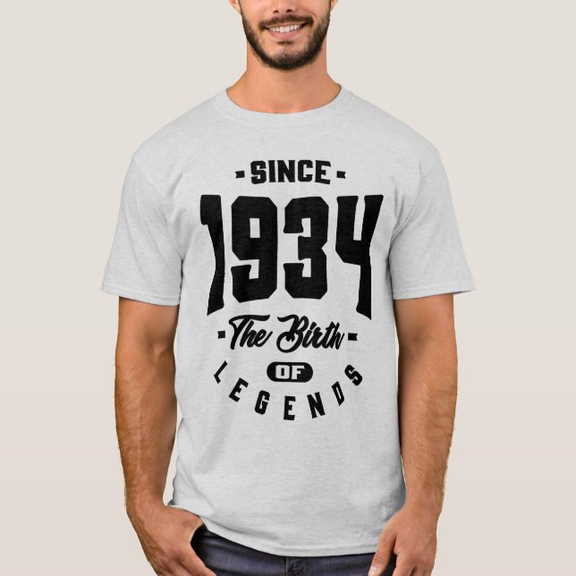 Sedan 1934 är det tillåtet att föda legender t shirt (Framsida)