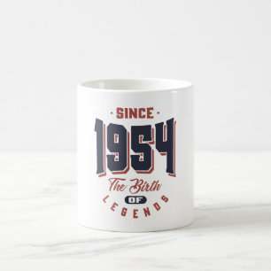 Sedan 1954 är det tillåtet att föda legender kaffemugg